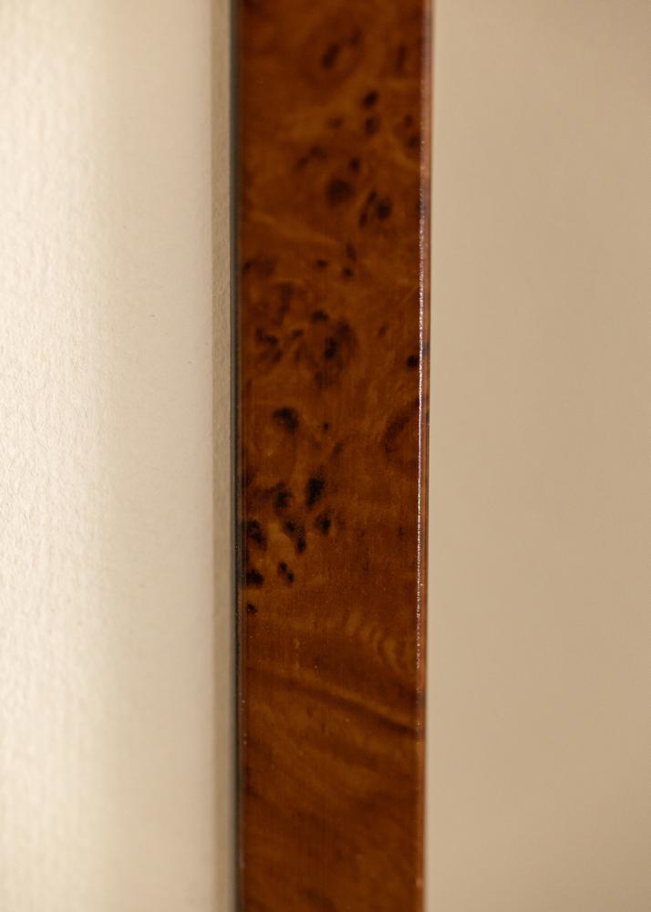 Cornice Ares Vetro Acrilico Burr Walnut 45x60 cm