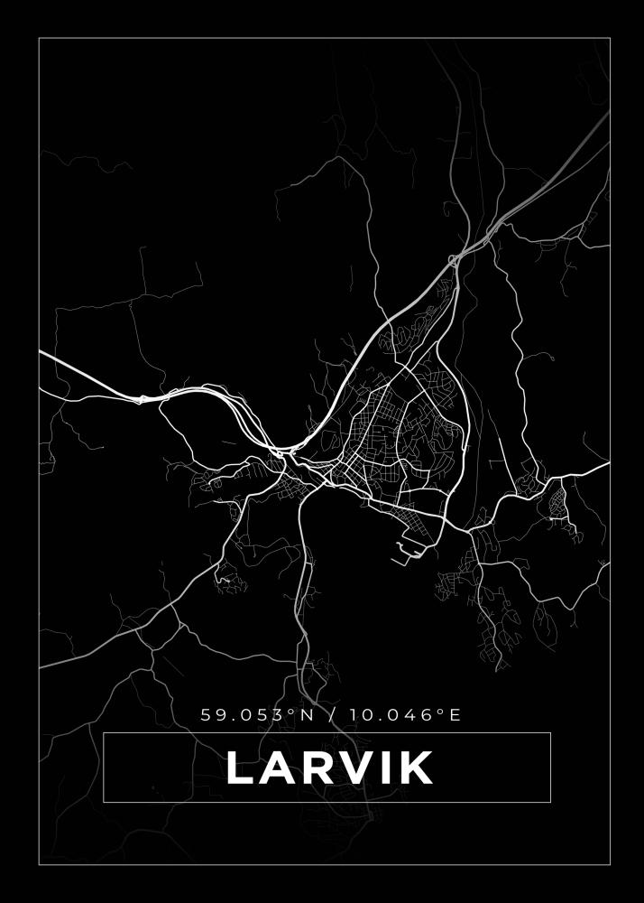 Mappa - Lavrik - Poster nero