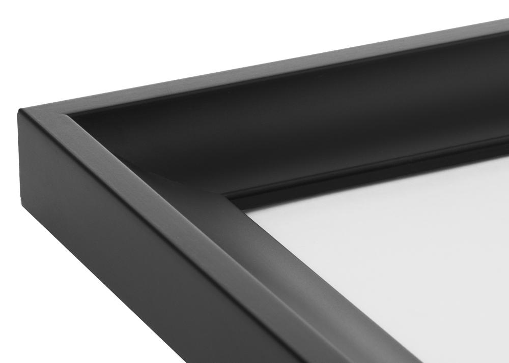 Cornice Öjaren Nero 70x100 cm - Passe-partout Nero 62x93 cm