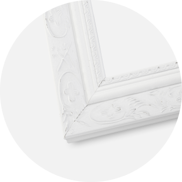 Cornice Barock Bianco 20x30 cm