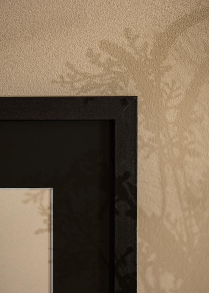 Cornice Selection Nero 42x59,4 cm (A2) - Passe-partout Nero 25x38 cm