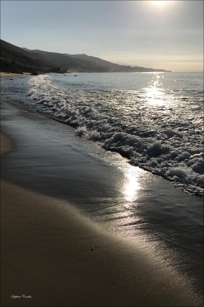 Malibu Beach View Poster