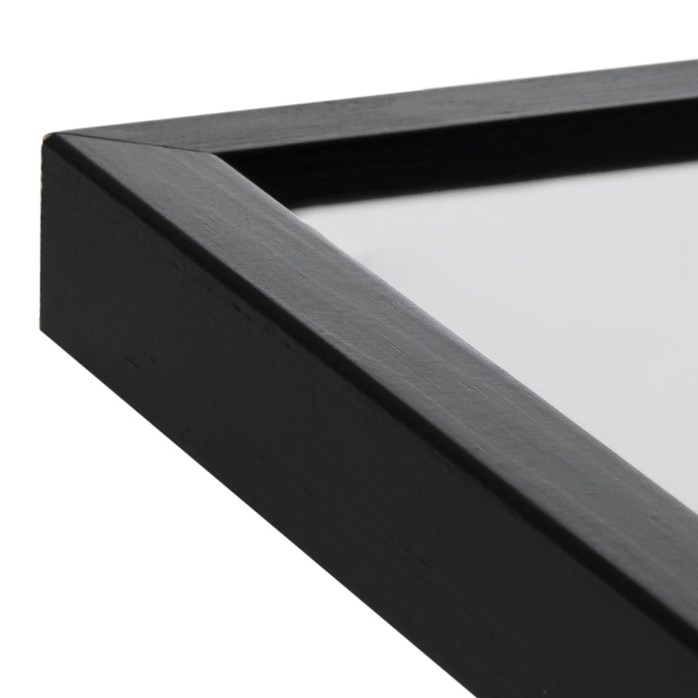 Cornice Oslo Nero 13x18 cm - Passe-partout Nero 9x12 cm