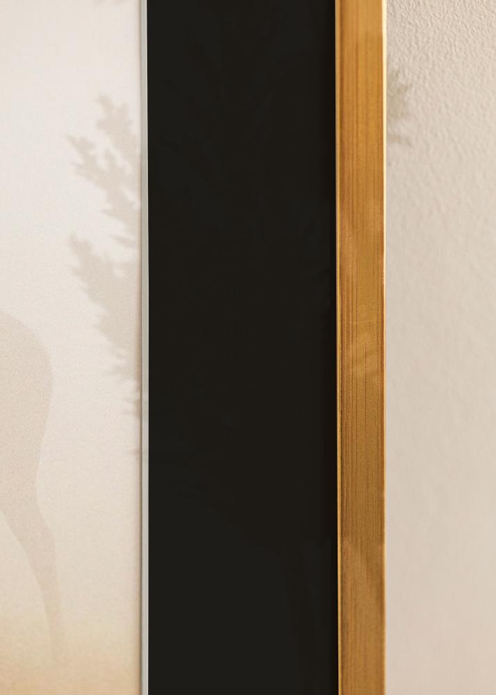 Cornice Edsbyn Oro 30x40 cm - Passe-partout Nero 18x27 cm