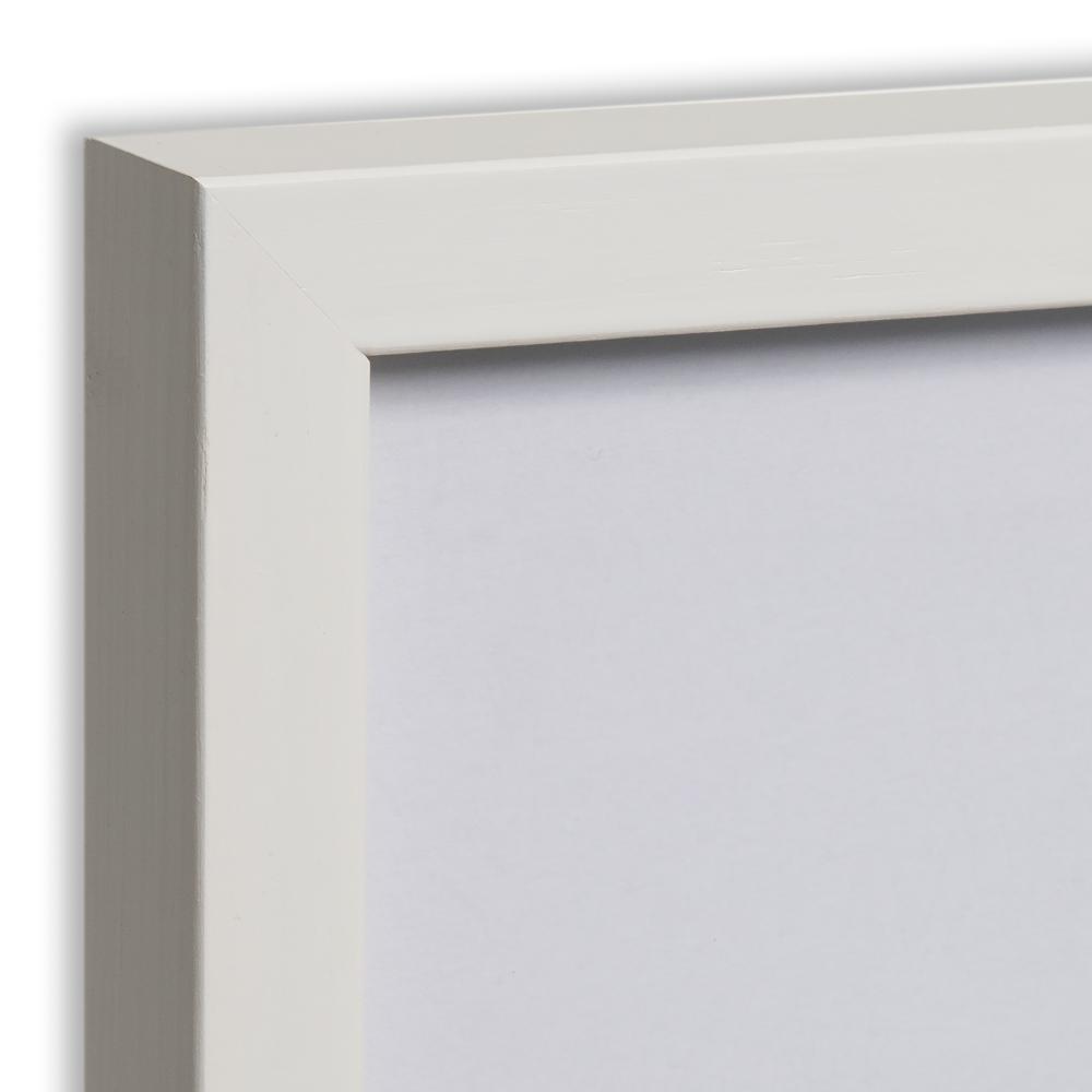 Cornice Oslo Bianco 13x18 cm - Passe-partout Nero 9x12 cm