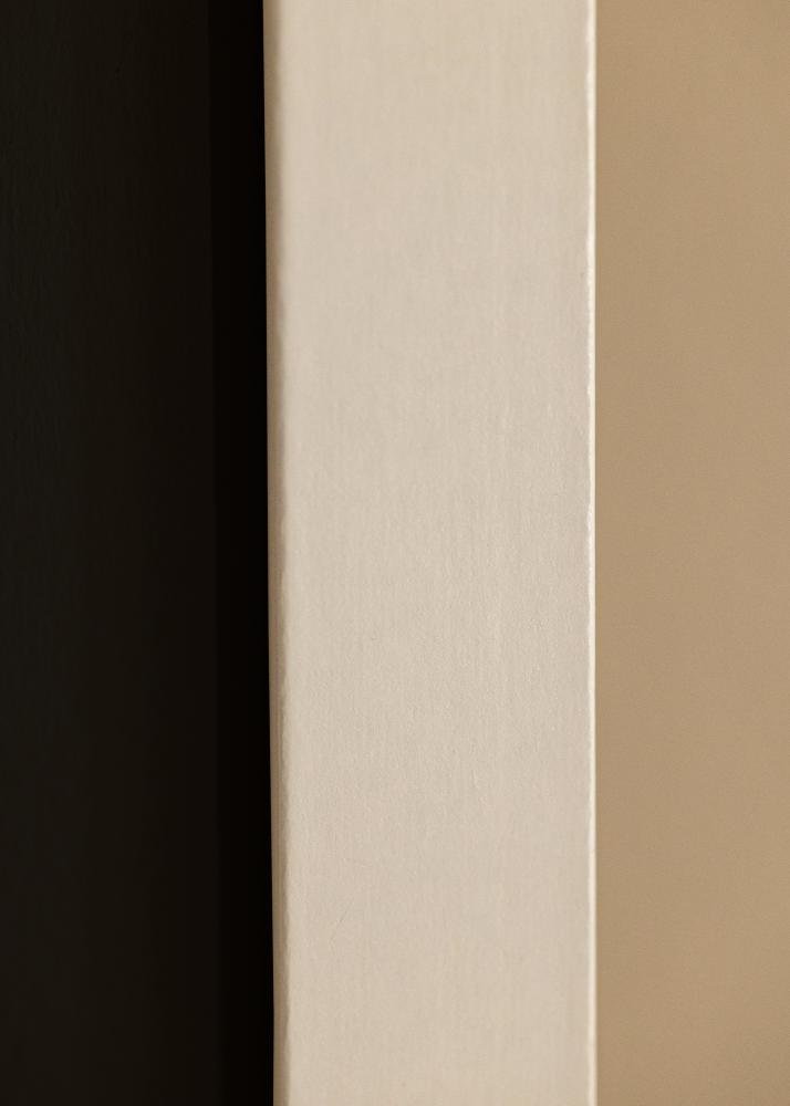 Cornice Selection Bianco 42x59,4 cm (A2) - Passe-partout Nero 25x38 cm