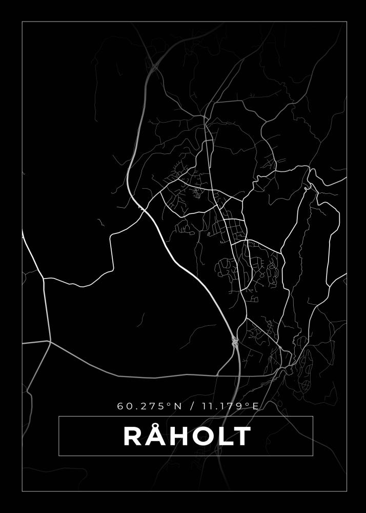 Mappa - Råholt - Poster nero