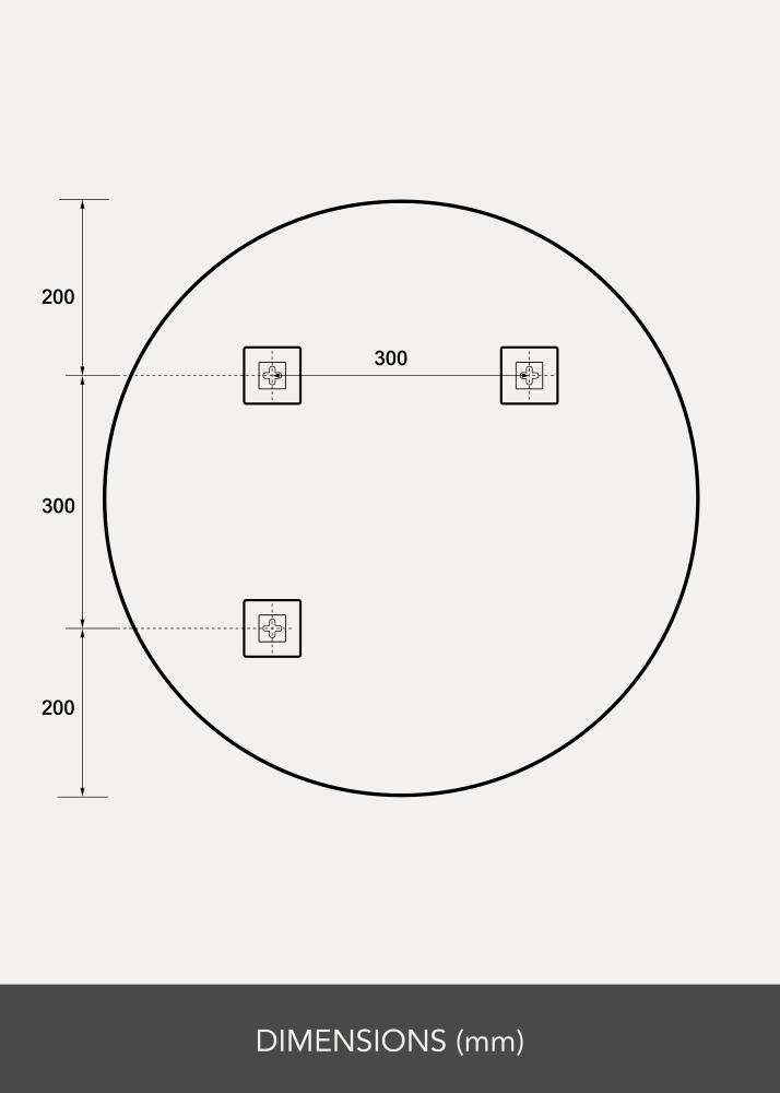 Rotondo Specchio 70 cm Ø