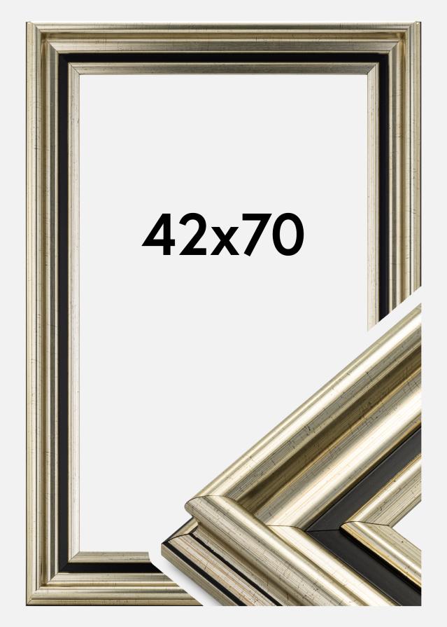 Cornice Gysinge Premium Argento 42x70 cm