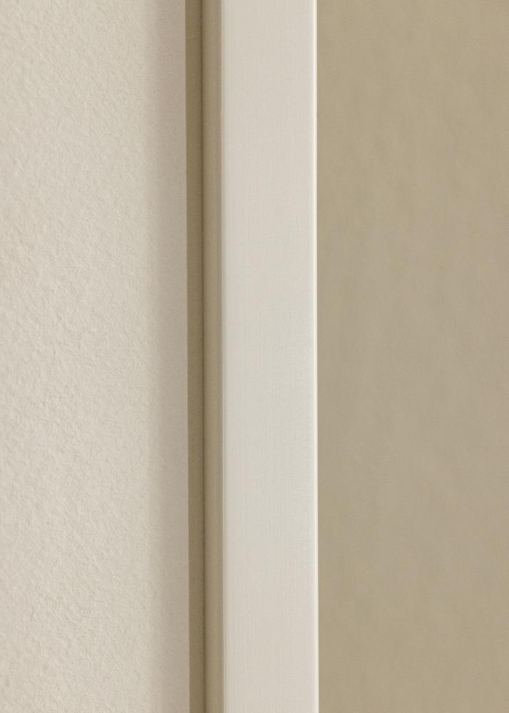 Cornice E-Line Bianco 50x70 cm - Passe-partout Bianco 40x60 cm