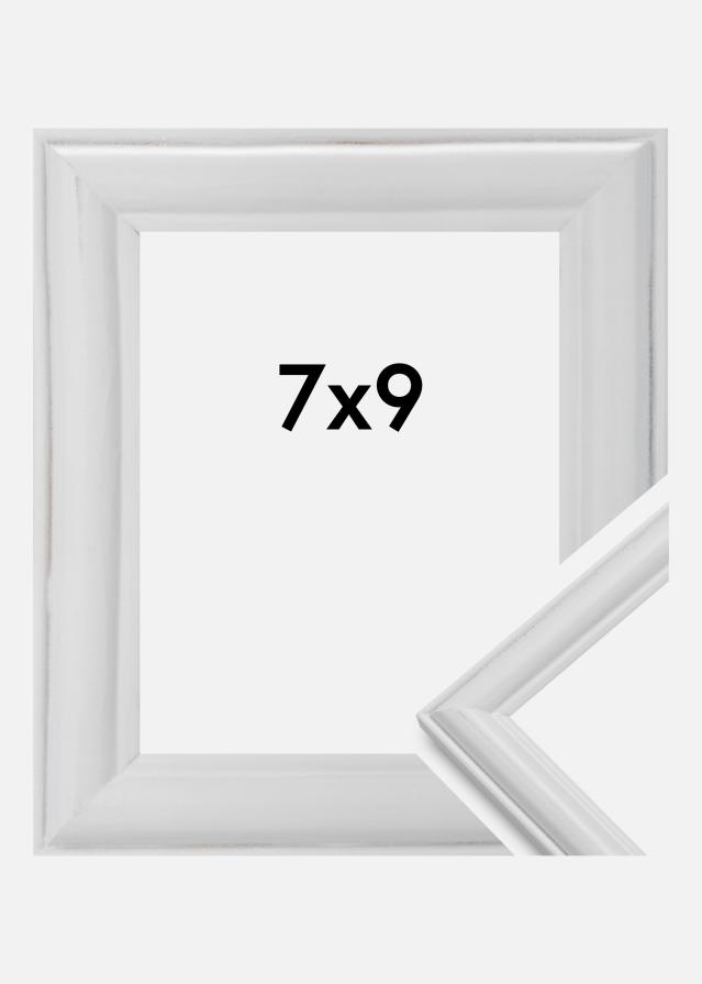 Cornice Line Bianco 7x9 cm