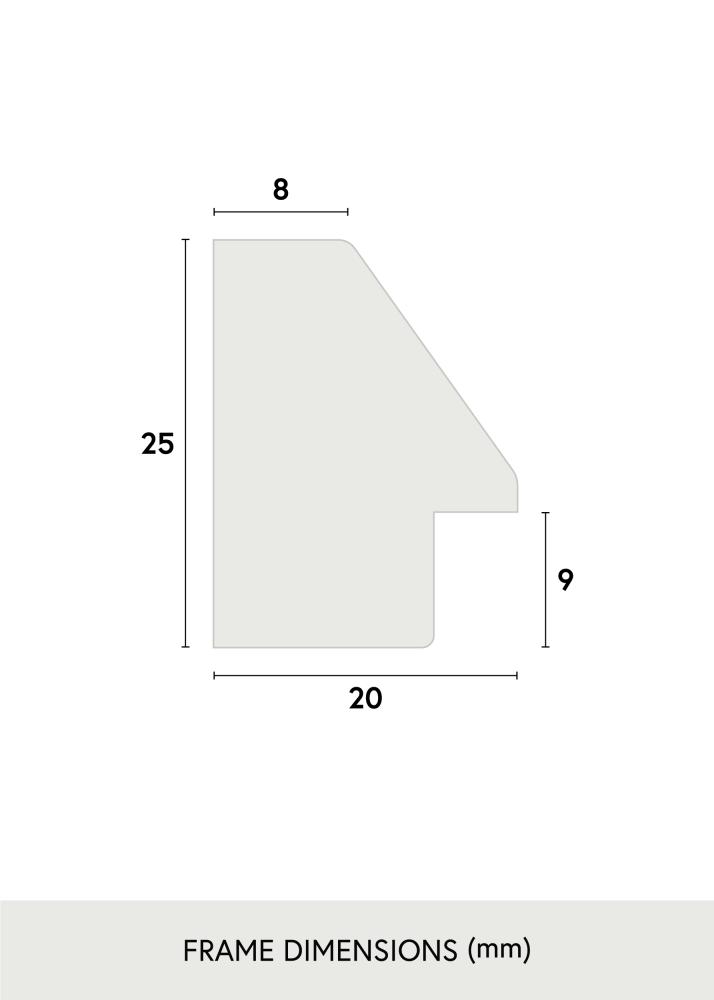 Cornice Globe Vetro acrilico Bianco 50x50 cm