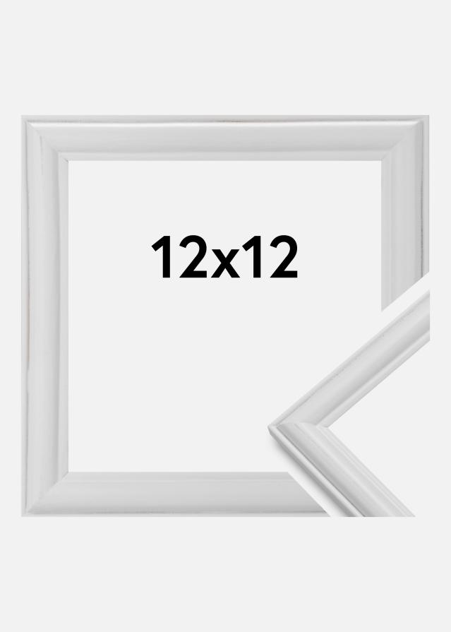 Cornice Line Bianco 12x12 cm