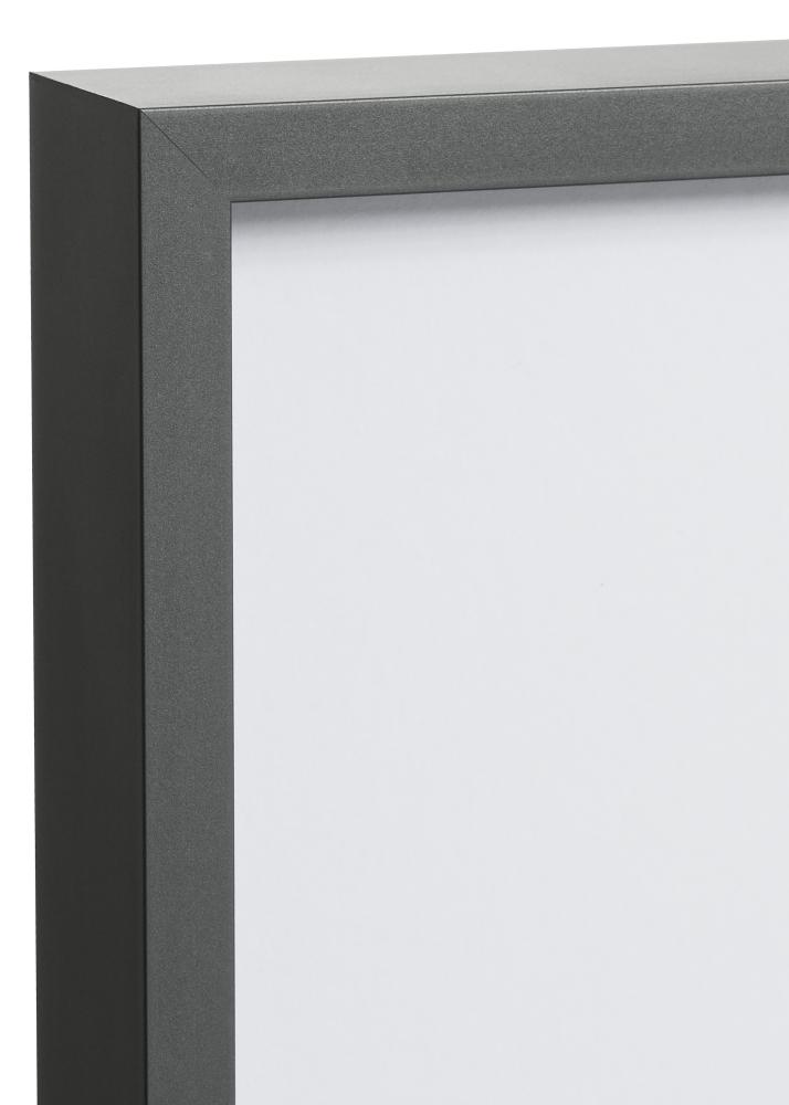 Cornice Nielsen Premium Alpha Platino opaco - Dimensioni personalizzabili