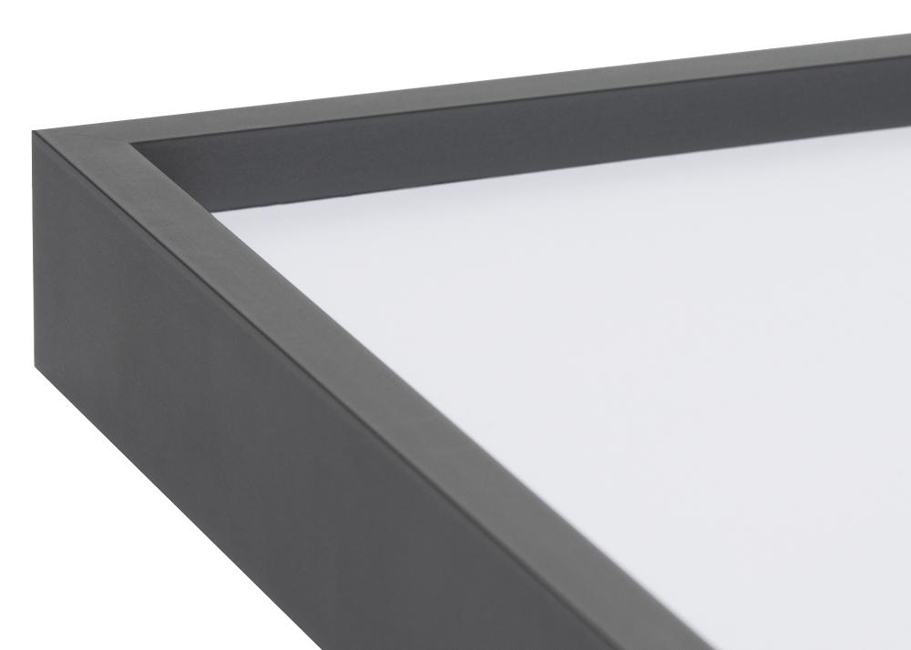 Cornice Nielsen Premium Alpha Platino opaco - Dimensioni personalizzabili