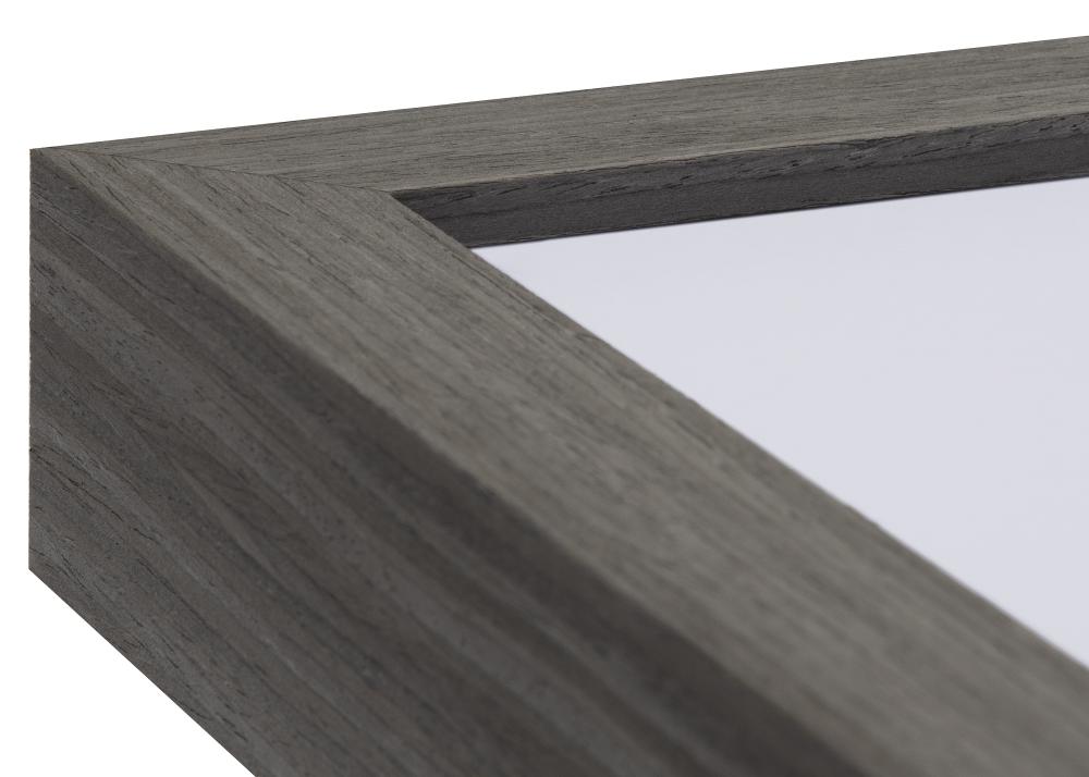 Specchio Timber Grigio - Misure personalizzate