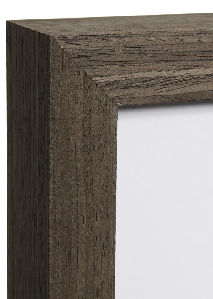 Specchio Timber Noce chiaro - Misure personalizzate