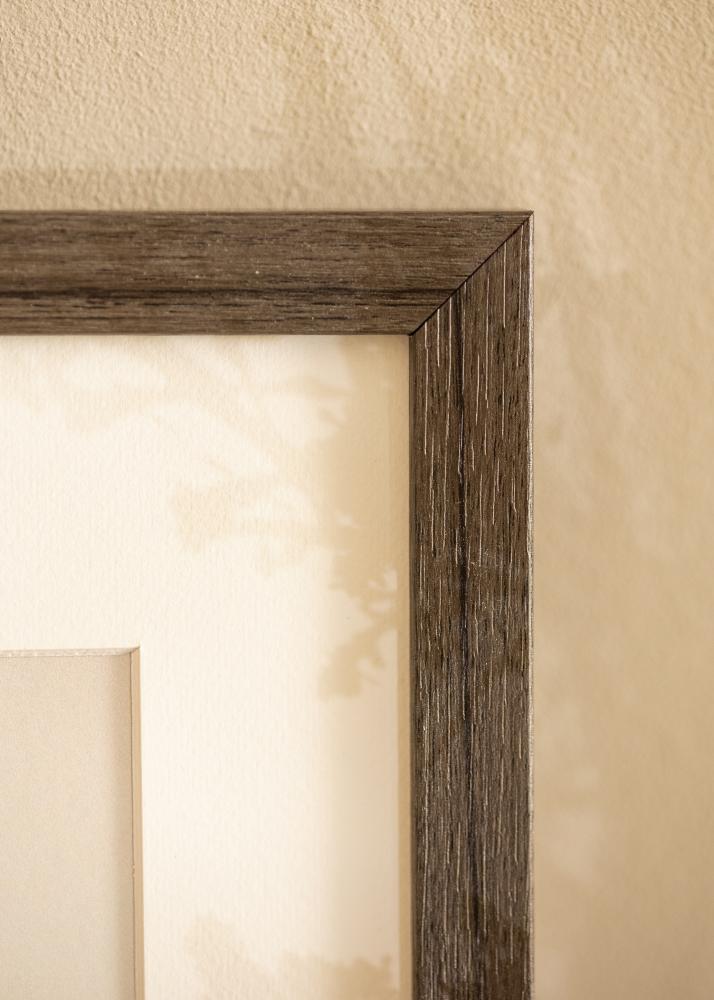 Cornice Hermes Vetro Acrilico Grey Oak 18x24 cm