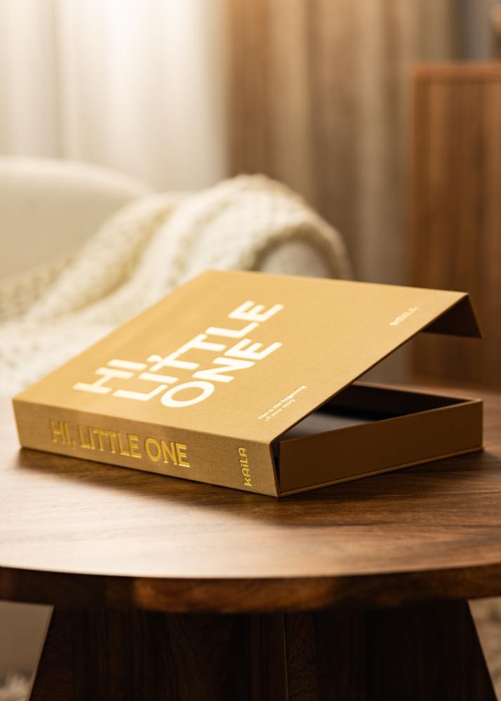 KAILA HI LITTLE ONE Manilla - Coffee Table Photo Album (60 Pagine nere)