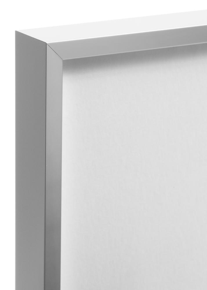 Cornice Nielsen Premium Alpha Finitura brillante Argento 50x70 cm