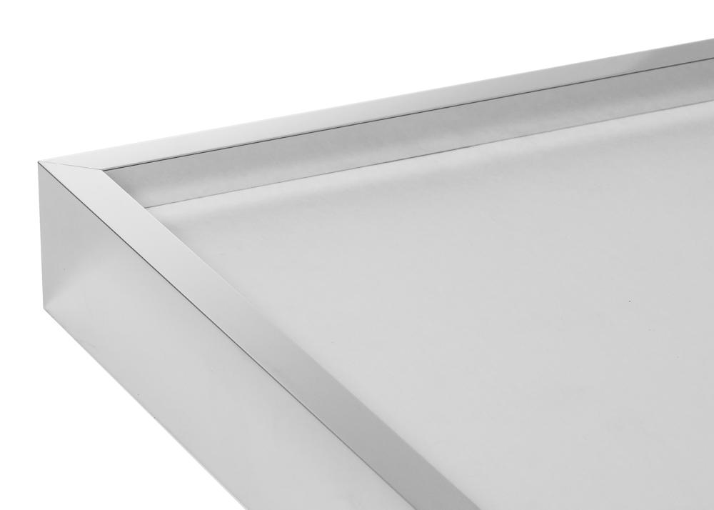 Cornice Nielsen Premium Alpha Finitura brillante Argento 50x70 cm