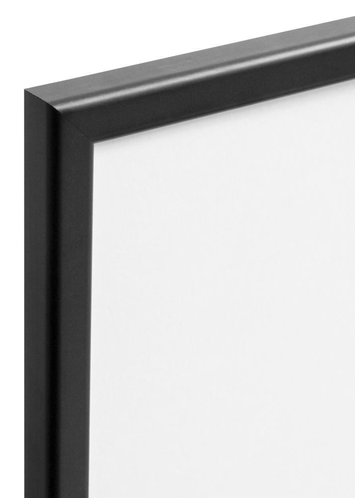 Cornice Slim Opaco Vetro antiriflesso Nero 15x15 cm