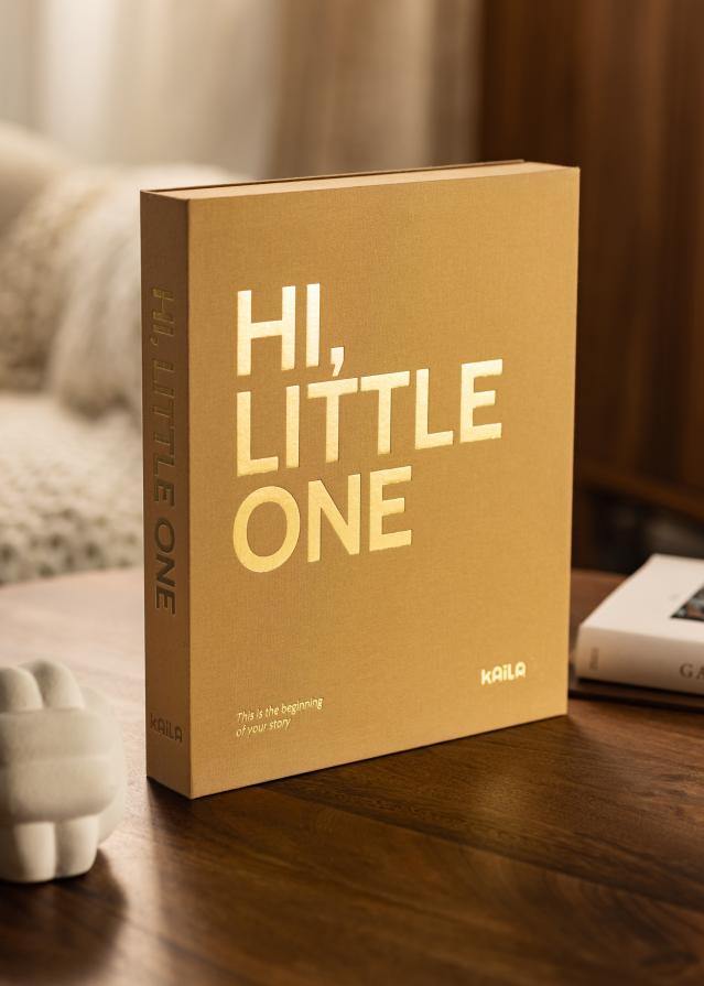 KAILA HI LITTLE ONE Manilla - Coffee Table Photo Album (60 Pagine nere)