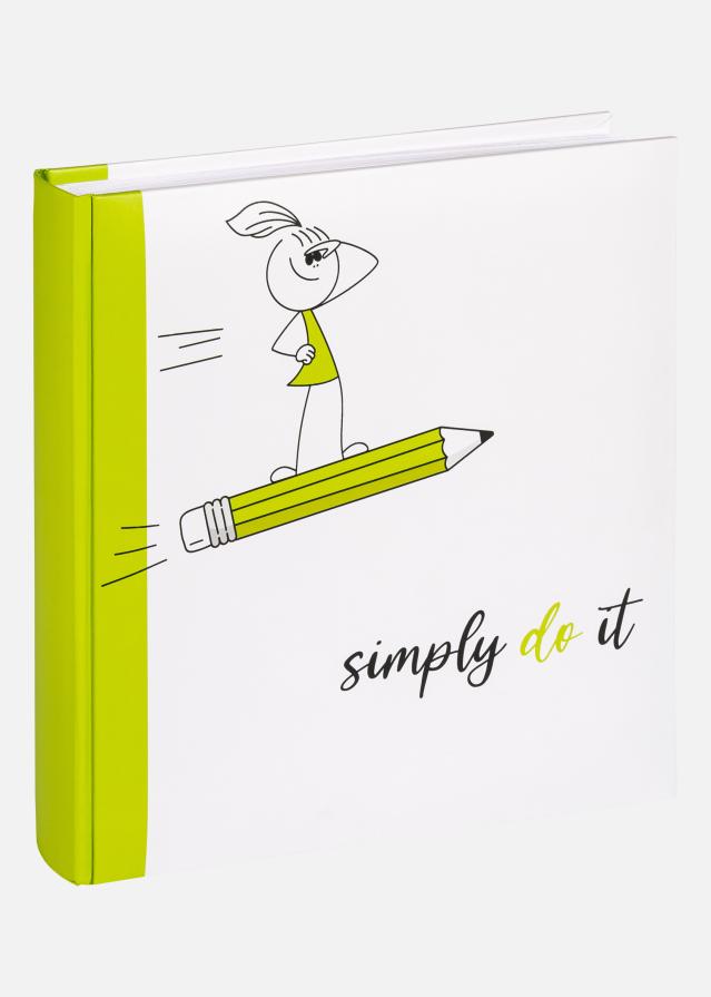 Smart Explorer Girl Album per bebè Verde - 22,5x24 cm (50 Pagine bianche)