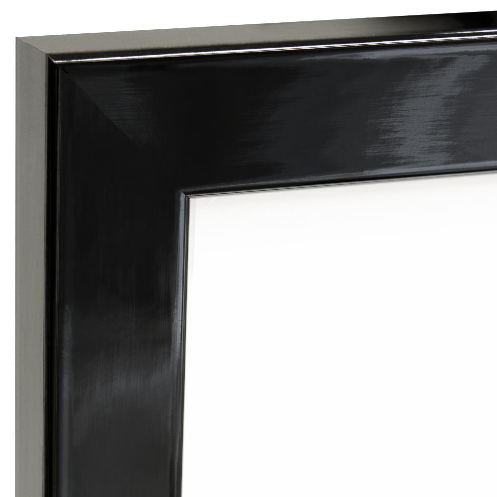 Cornice Uppsala Nero Laccato lucido 20x20 cm