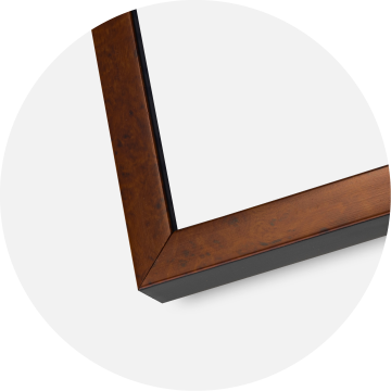 Cornice Ares Vetro Acrilico Burr Walnut 45x60 cm