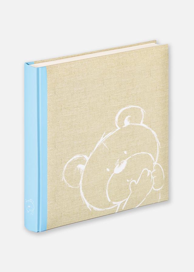 Dreamtime Album per bambini Blu - 28x30,5 cm (50 Pagine bianche / 25 fogli)