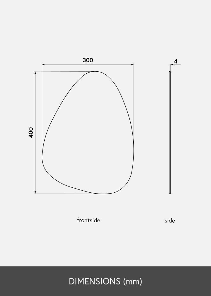 KAILA Specchio Shape I 30x40 cm